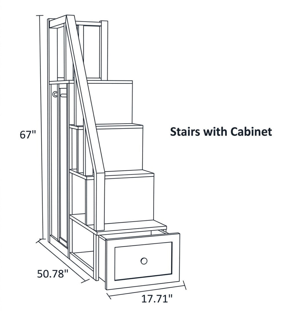 Modern Wooden Kids Bunk Bed / Ruchi