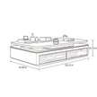 Modern Wood Table Top Coffee Table / Ruchi