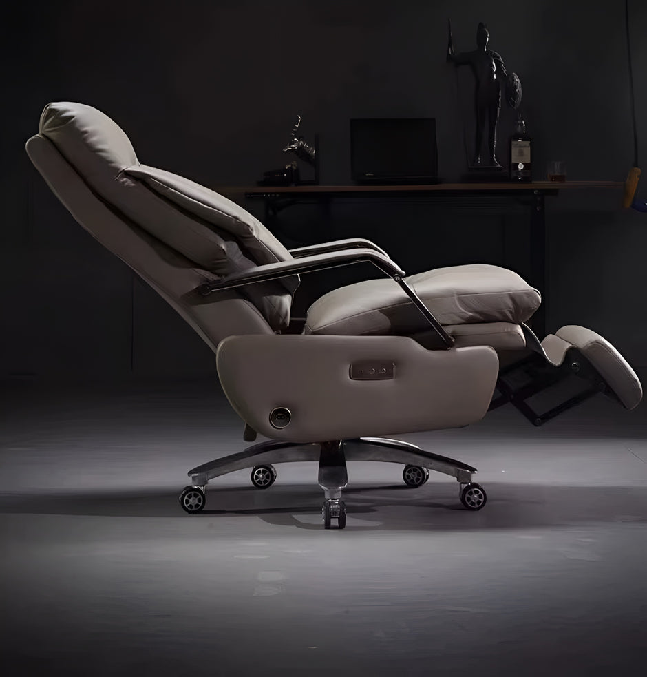Ergonomic Modern Recliner Leather Office Chair / Ruchi