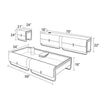 Wooden Coffee Table And TV Stand Set