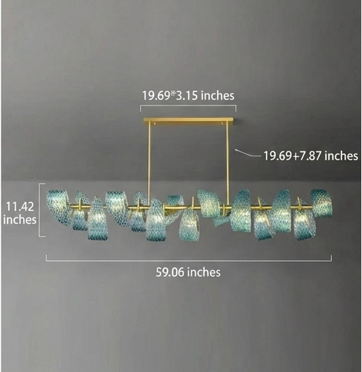 Gold Design LED Pendant Lamp