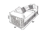 Italian Style Leather Sofa / Ruchi