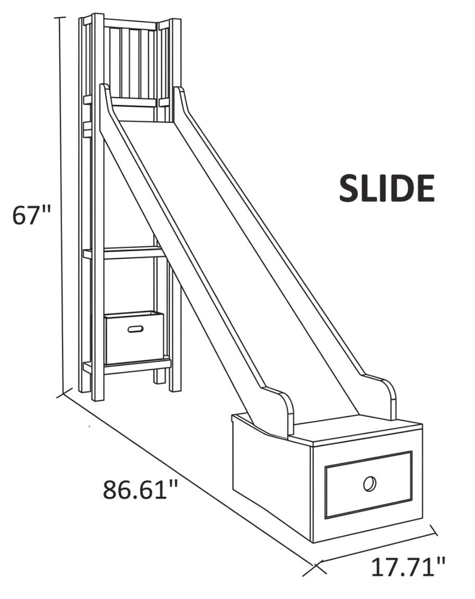 Modern Wooden Kids Bunk Bed / Ruchi