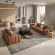 4 Piece Fabric Sectional Sofa Set / Ruchi