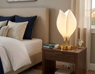 Flower Design LED Table Lamp For Bedroom / Ruchi