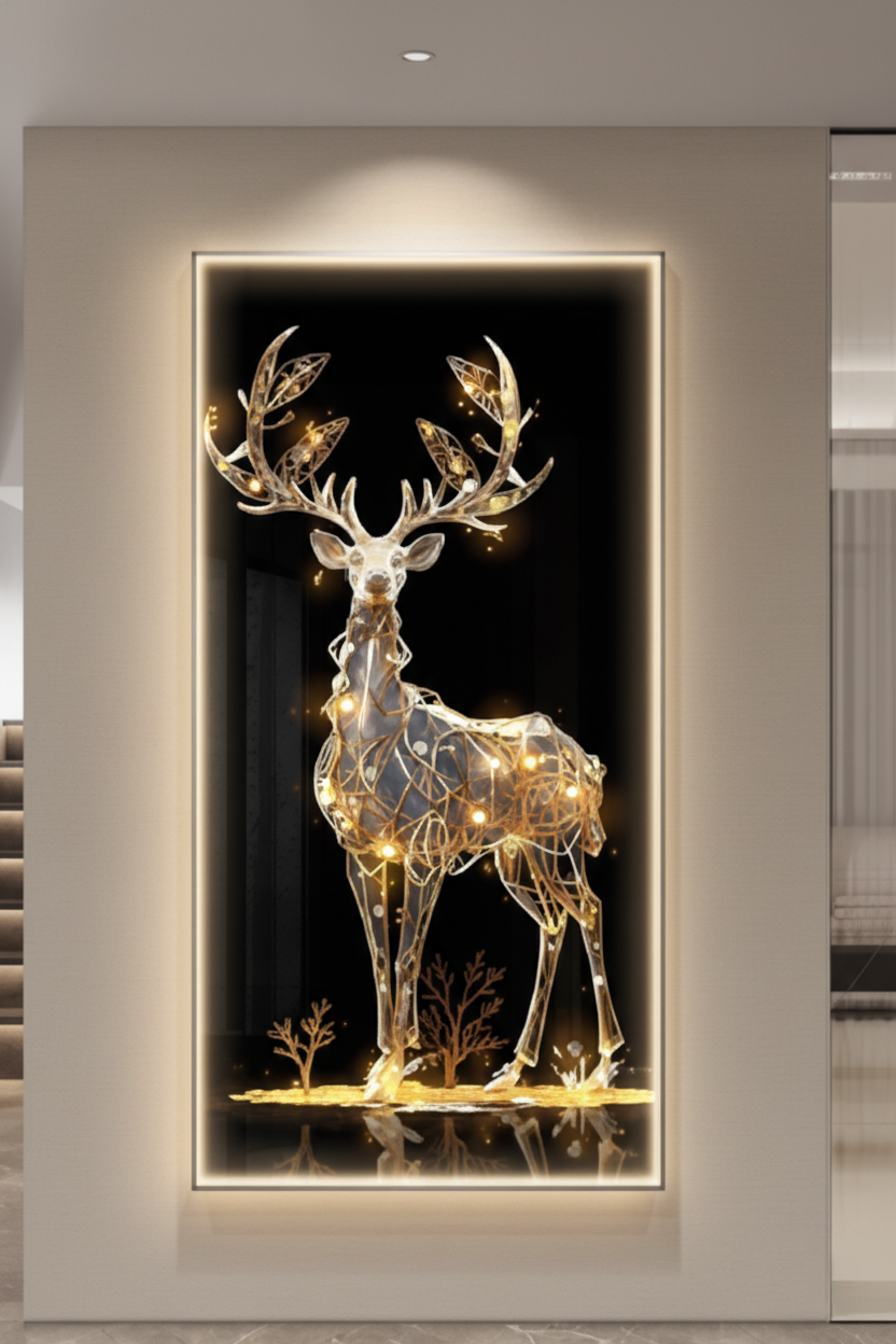 Nature Wall Led Lamp for Entrance / Ruchi