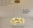 Luxury LED Crystal Chandelier Lamp / Ruchi