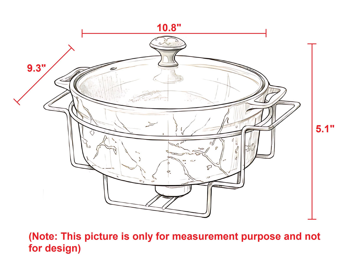 Marble Pattern Ceramic Serveware / Ruchi