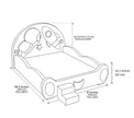 Kids Astronaut Theme Leather Bed / Ruchi