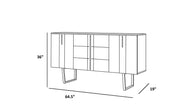 Modern Fabric Bedroom Set / Ruchi