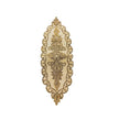 Gold Beige Beaded Oval Runner / Ruchi