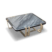 Modular Velvet L-Shaped Sectional Sofa / Ruchi