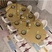 Modern Luxurious Metal Dining Table / Ruchi