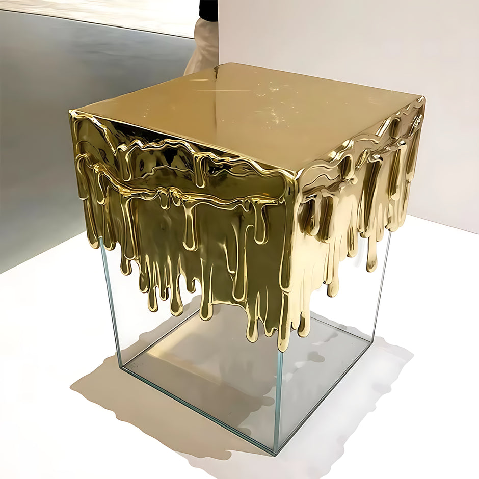 Modern Glass Side Table / Ruchi 