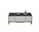 Modern Luxurious Black Velvet Sofa Set