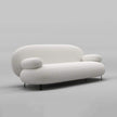 Minimalistic Fabric Modern Sofa Set