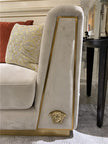 Royal Comfort Logo Designed 1-2-3 Fabric Sofa Set / Ruchi