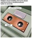 Remote Control Multifunctional Electric Extendable Leather Sofa Bed / Ruchi