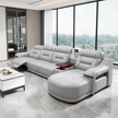 Comfy Electric Reclining Leather Sofa