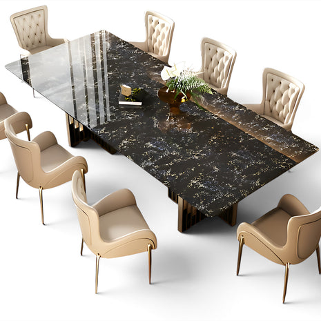 Rectangular Marble Modern Dining Table Set / Ruchi