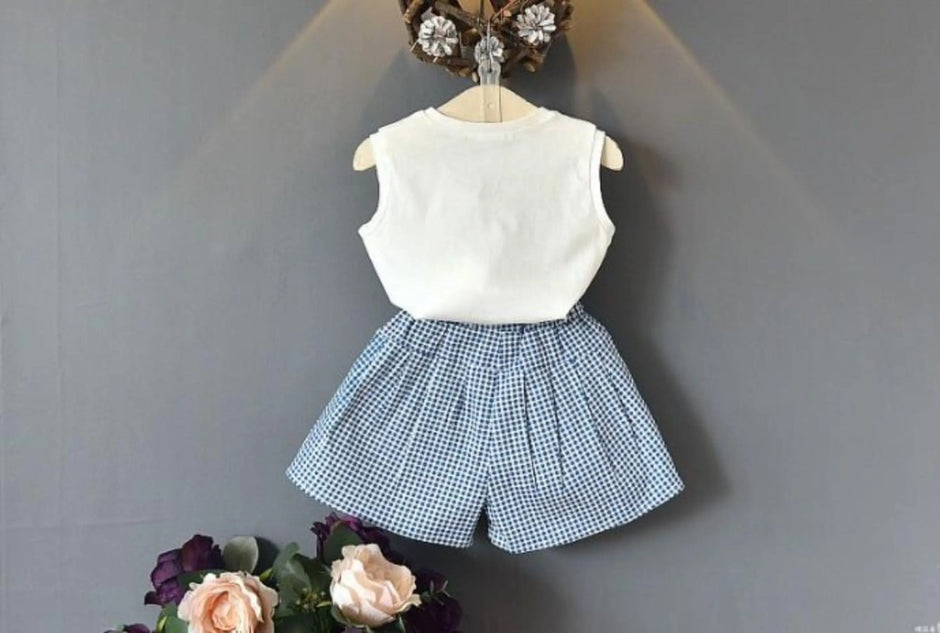 Elegant Cotton Casual Kids Girl Dress / Ruchi 