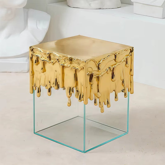 Modern Glass Side Table / Ruchi