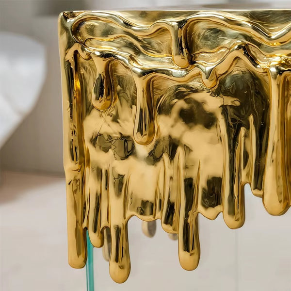 Modern Glass Side Table / Ruchi