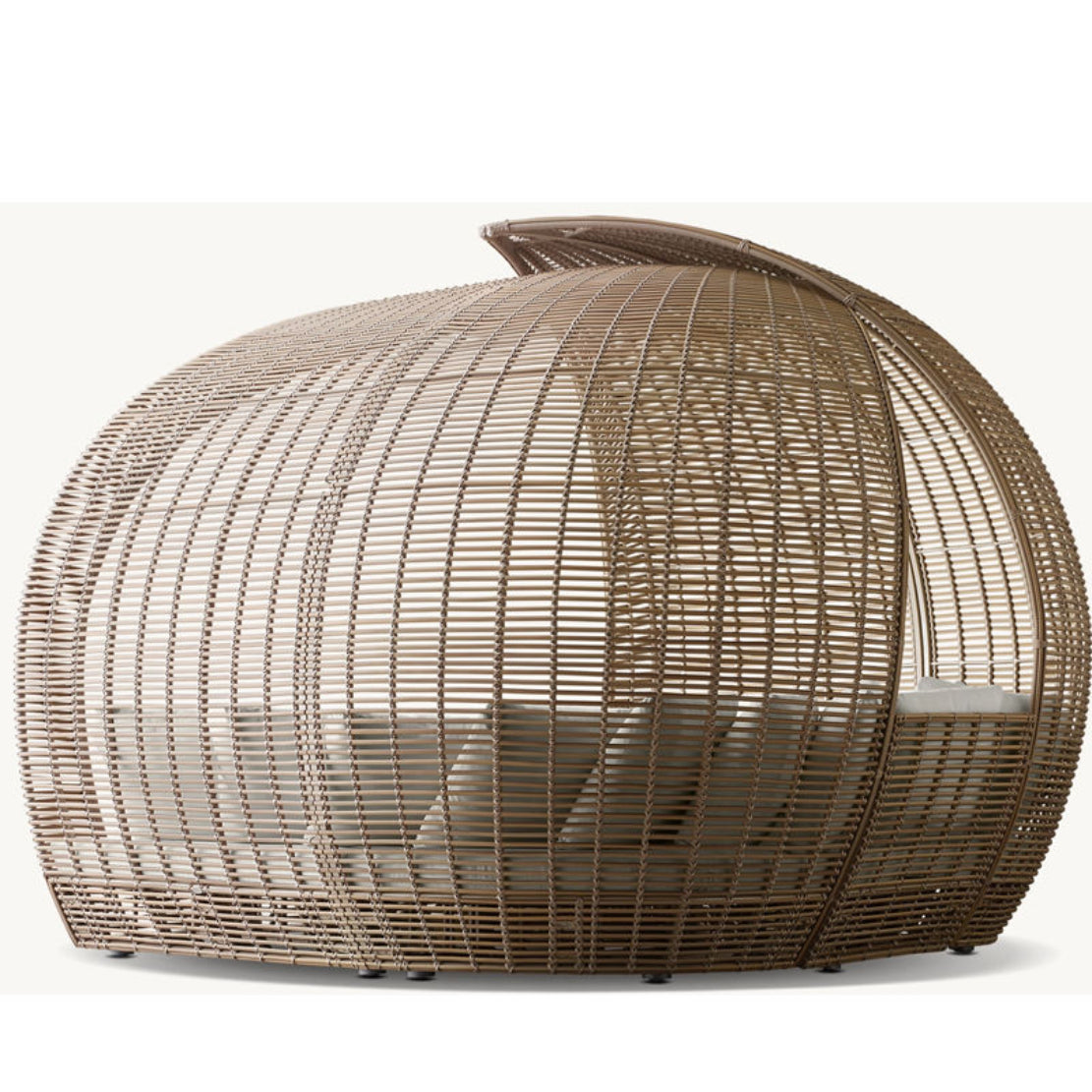 Modern Rattan Patio Sofa / Ruchi