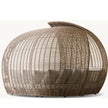 Modern Rattan Patio Sofa / Ruchi