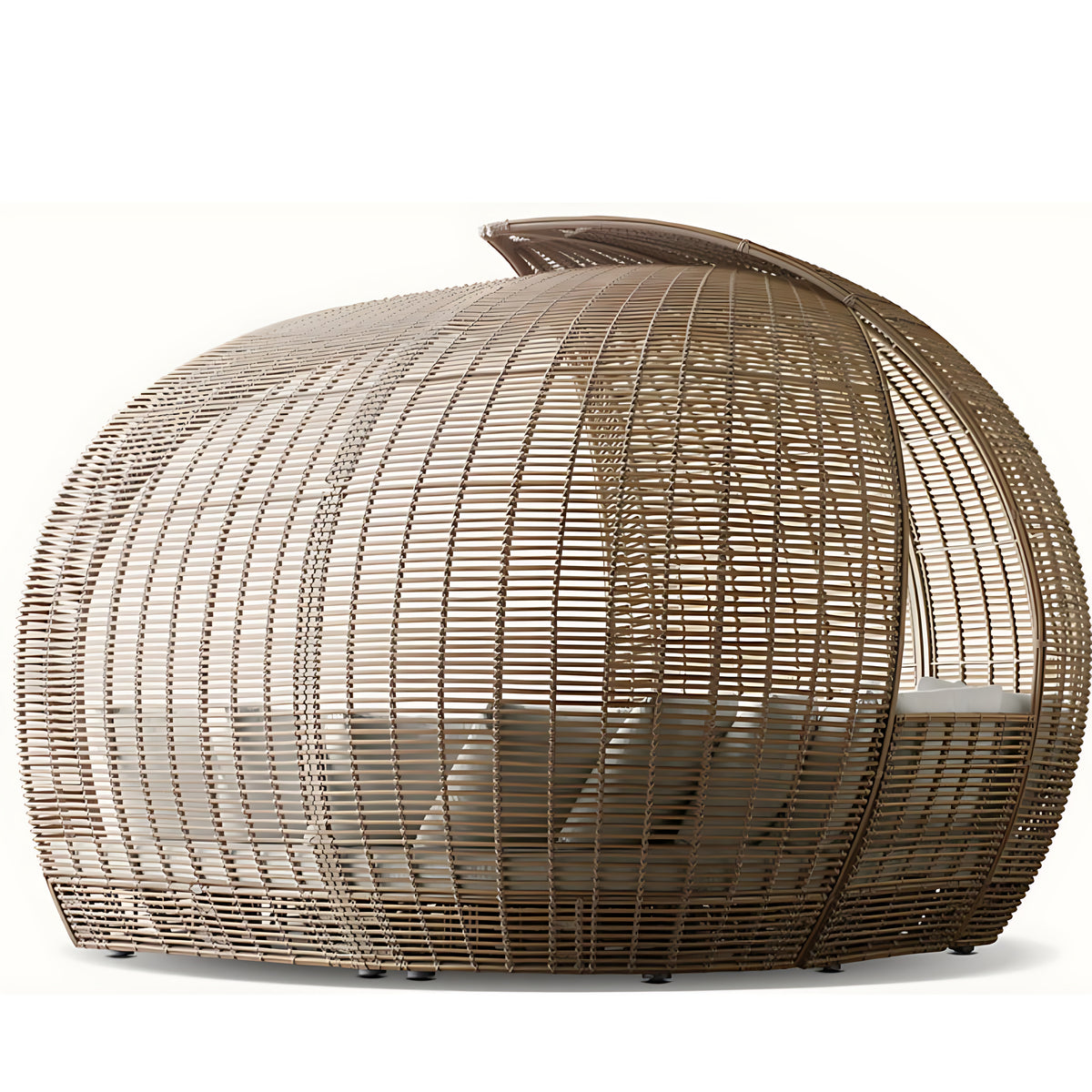 Modern Rattan Patio Outdoor Sofa Bed / Ruchi
