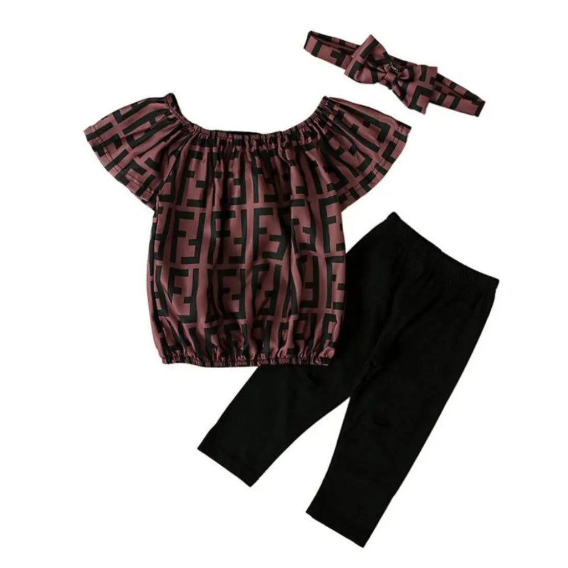 Casual Off-Shoulder Girl Kids Dress / Ruchi