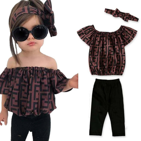 Casual Off-Shoulder Girl Kids Dress / Ruchi