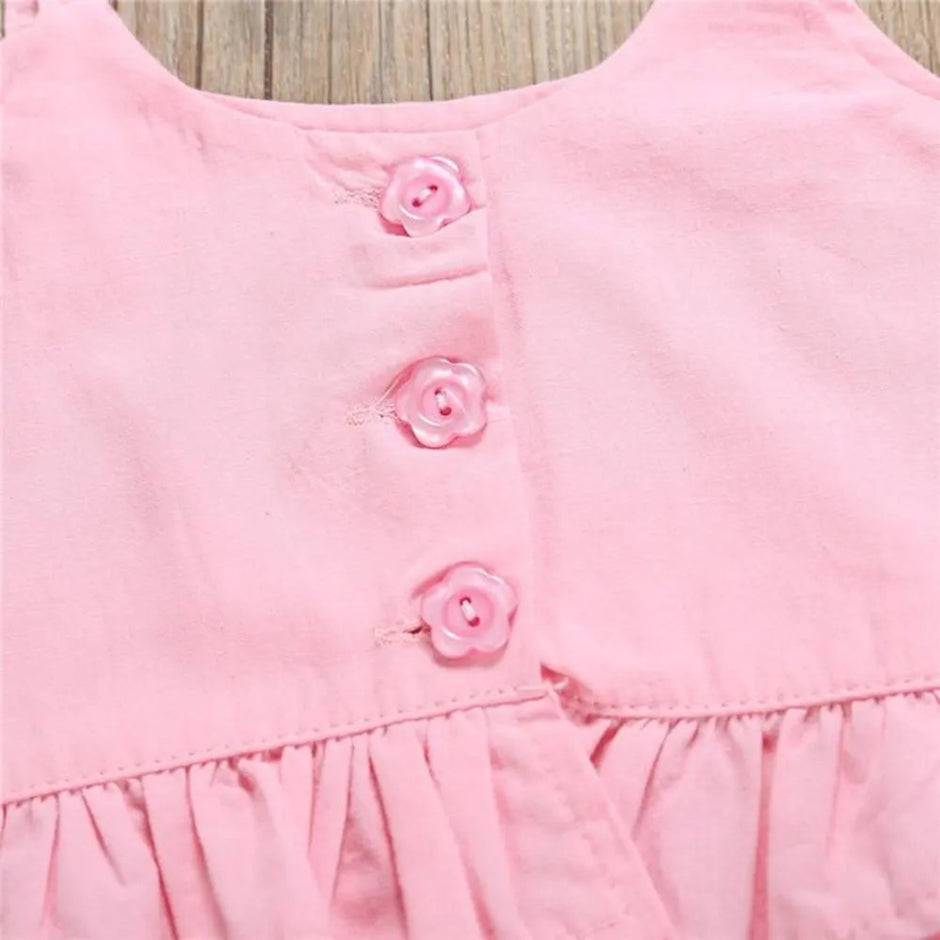 Casual Kids Girl Cotton Dress / Ruchi