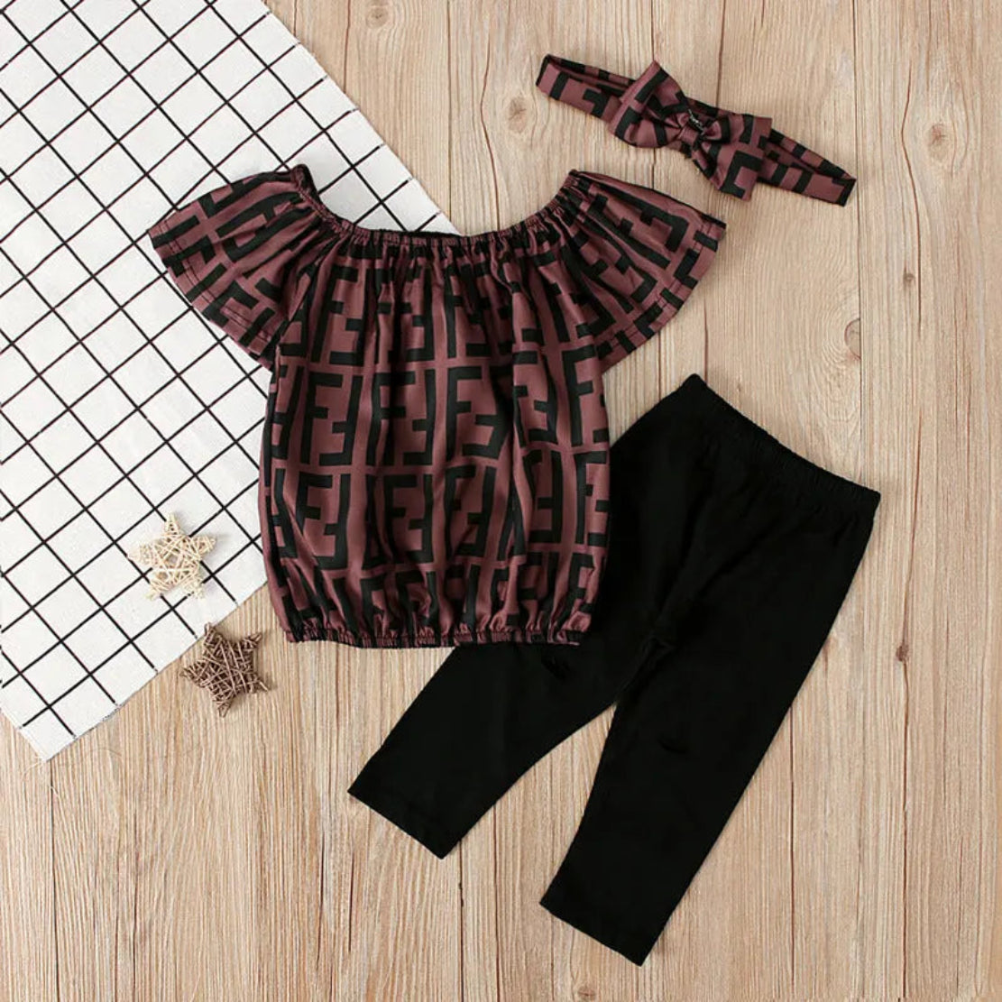 Casual Off-Shoulder Girl Kids Dress / Ruchi