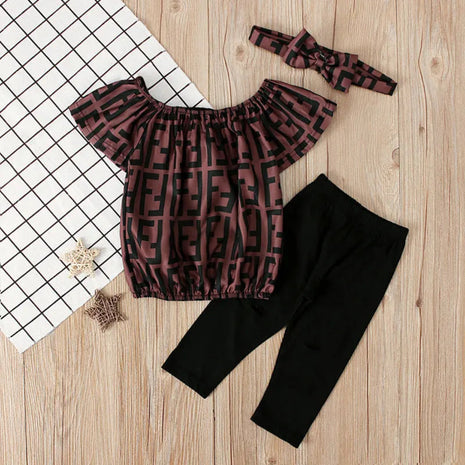 Casual Off-Shoulder Girl Kids Dress / Ruchi