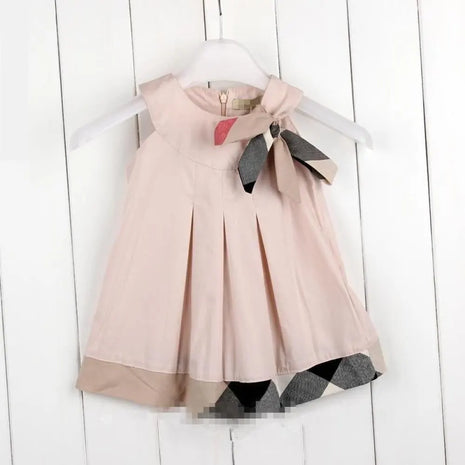 Minimalistic Design Cotton Girl Kids Dress / Ruchi