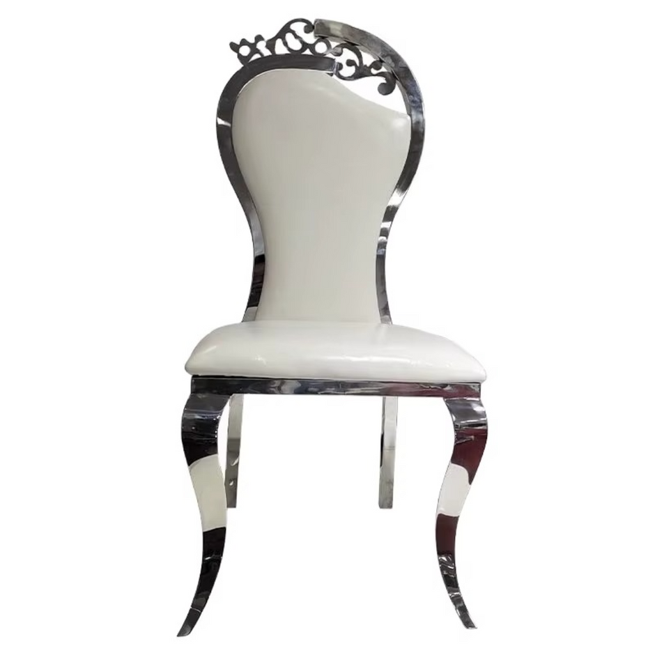 Marble Top Rectangular Dining Table Set
