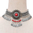 Crystal Beaded Choker Necklace / Ruchi