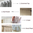 Modern Velvet Window Curtain For Bedroom / Ruchi