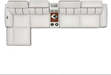 Multi-functional Sectional Leather Sofa