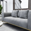 Modern Velvet Wooden Sofa Set / Ruchi