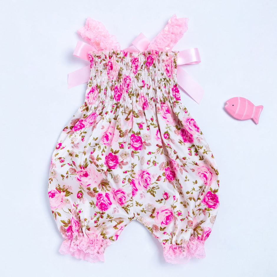 Chic Design Square Neck Sleeveless Cotton Outfit Set / Ruchi