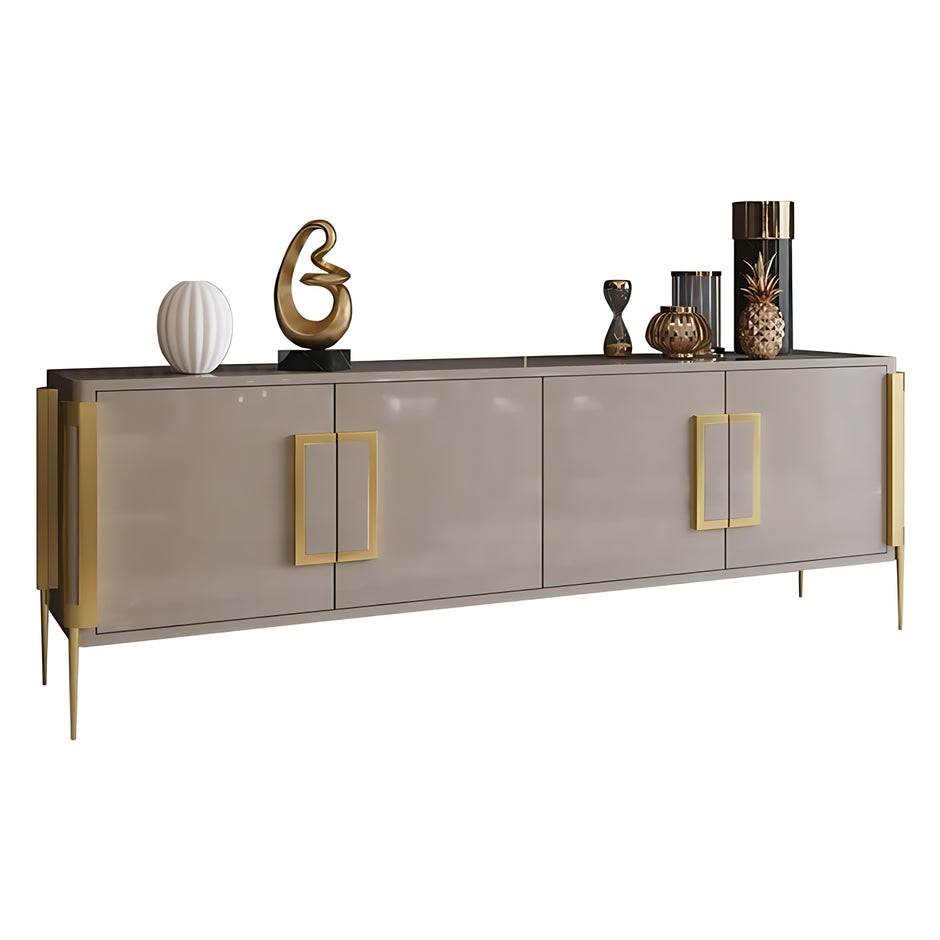 Modern Wooden TV Stand With Storage / Ruchi