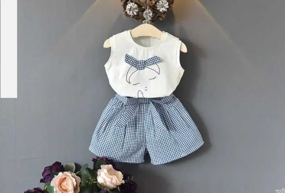Elegant Cotton Casual Kids Girl Dress / Ruchi 