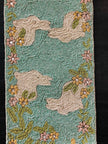 Multicolor Beaded Embroidered Table Runner/ Ruchi