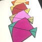 Colorful Kite Embroidered Beaded Runner / Ruchi
