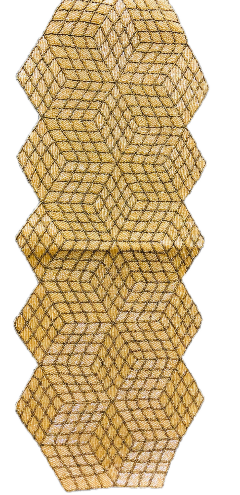 Intricately Crafted Colorful Beaded Runner / Ruchi
