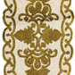Gold White Scalloped Beaded Runner / Ruchi