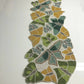 Enchanted Butterfly Beaded Table Runner / Ruchi