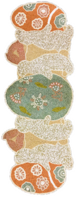 Handwoven Meticulously Crafted Beaded Runner / Ruchi